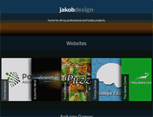 Tablet Screenshot of jakobdesign.com